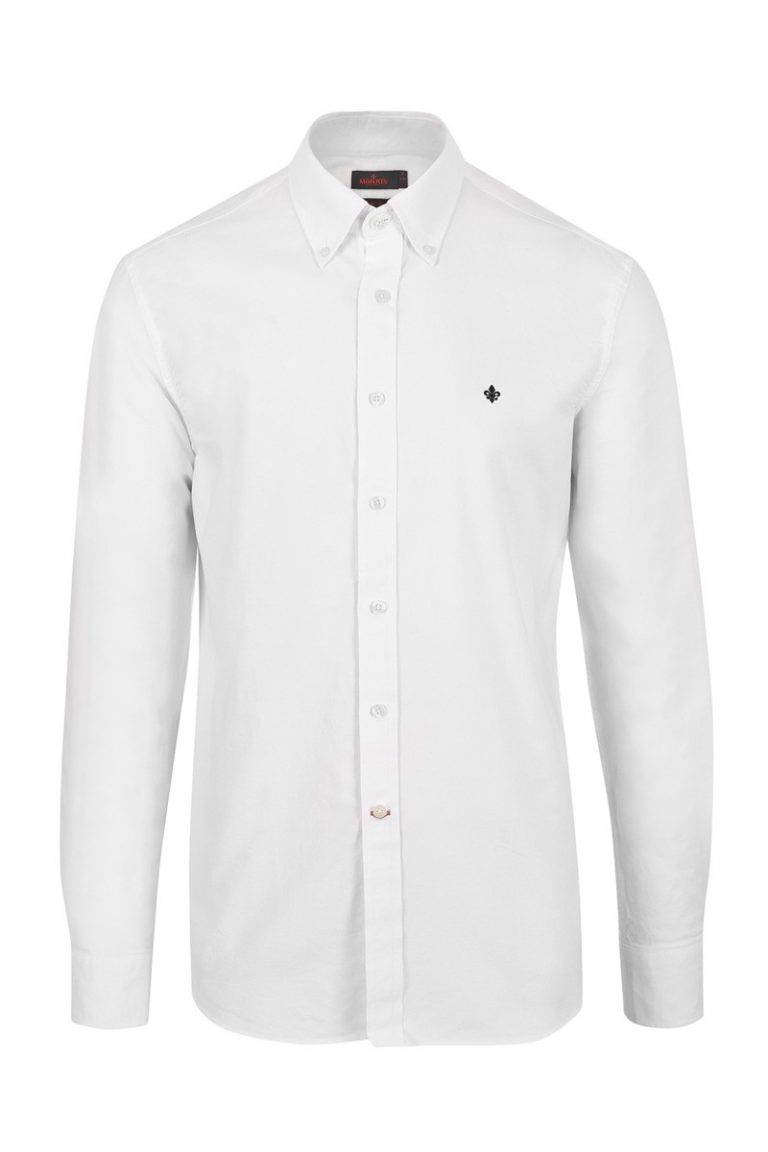 Oxford Button Down skjorte – Hvit