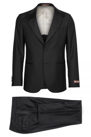 Mike Peaked Tuxedo – Svart