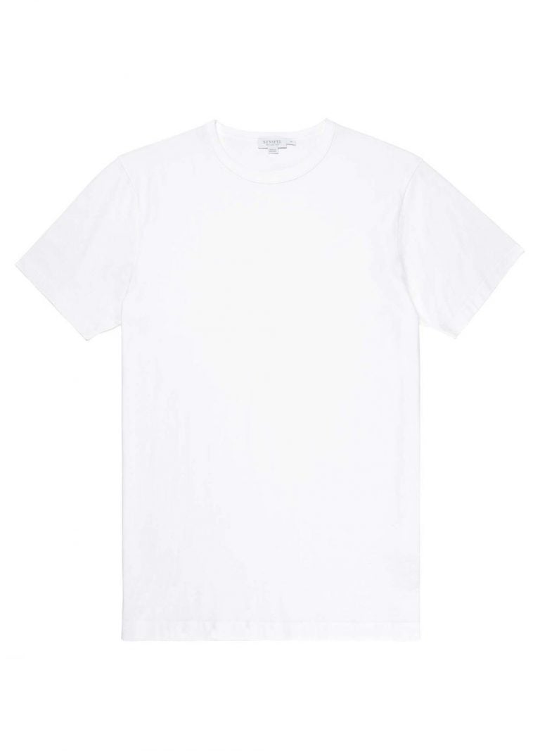 Classic Crew Tee – Hvit