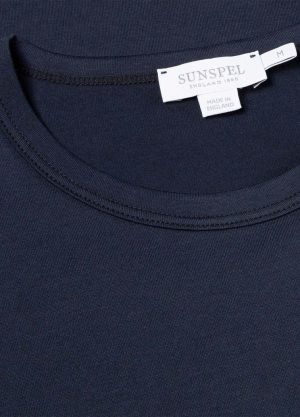Classic Crew Tee – Navy