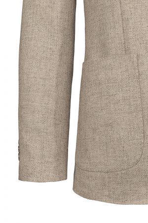 Lapel Button Blazer – Beige