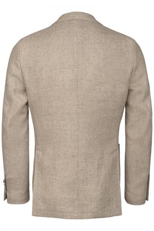 Lapel Button Blazer – Beige