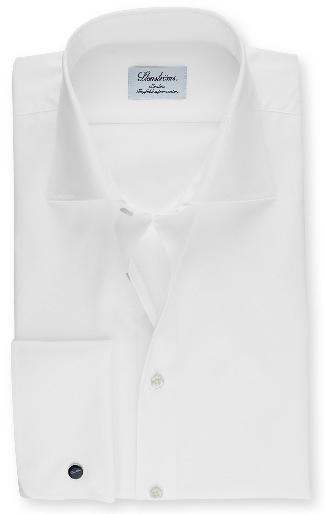 Fitted Skjorte Dobbel Mansjett Hvit | Follestad Fitted Skjorte Hvit | Follestad