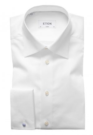 Dobbel mansjett Classic Skjorte – Hvit