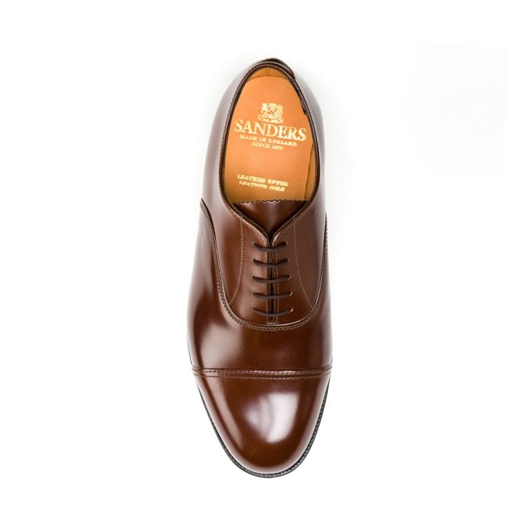 Cap Toe Oxford – Brun