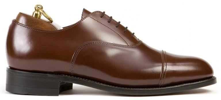 Cap Toe Oxford – Brun