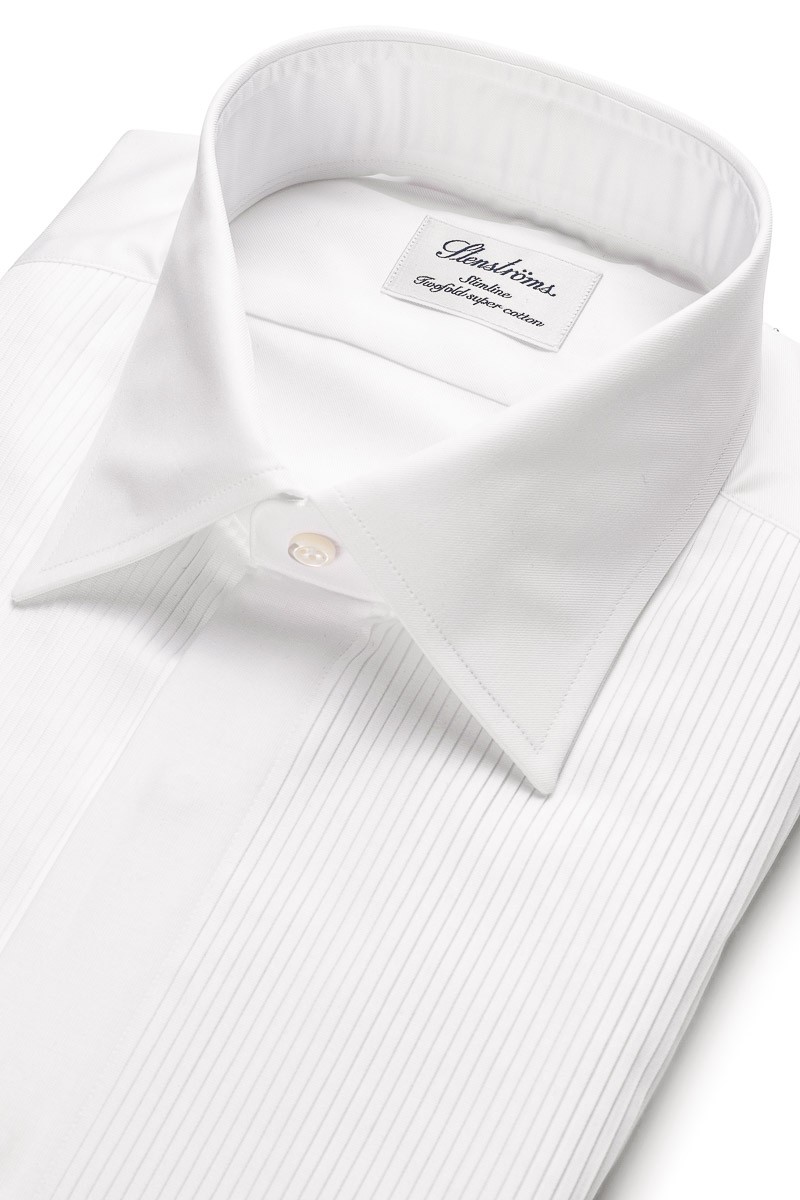 Slimline Smoking Skjorte Hvit | Follestad Slim Smoking skjorte Hvit | Follestad
