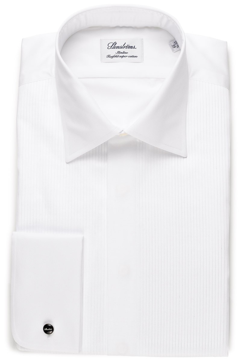Slimline Smoking Skjorte Hvit | Follestad Slim Smoking skjorte Hvit | Follestad