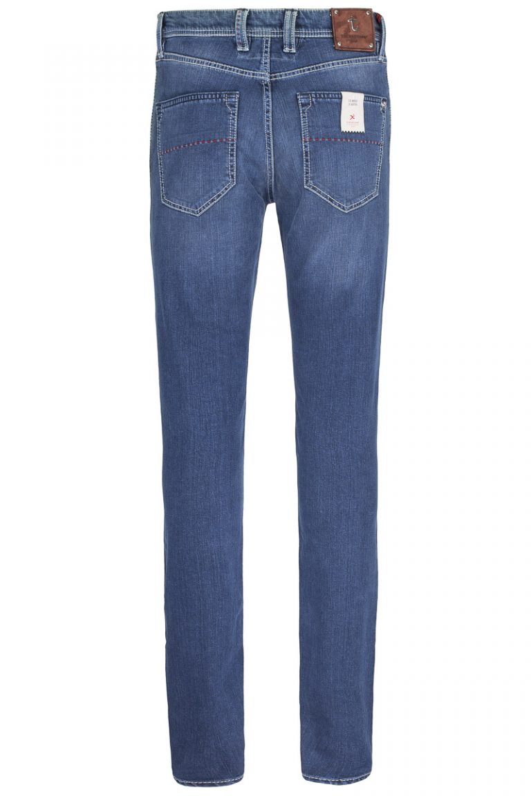 Leonardo 6 mnd jeans – Blå
