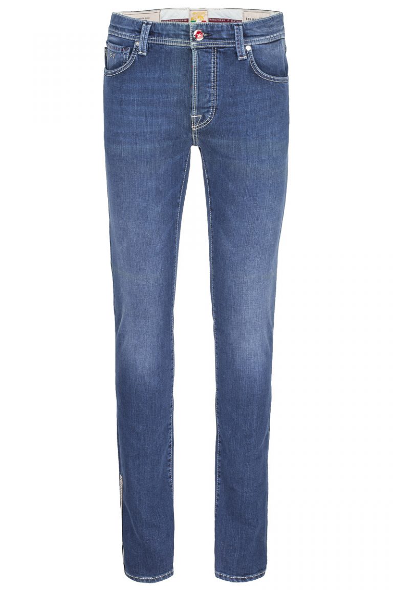 Leonardo 6 mnd jeans – Blå