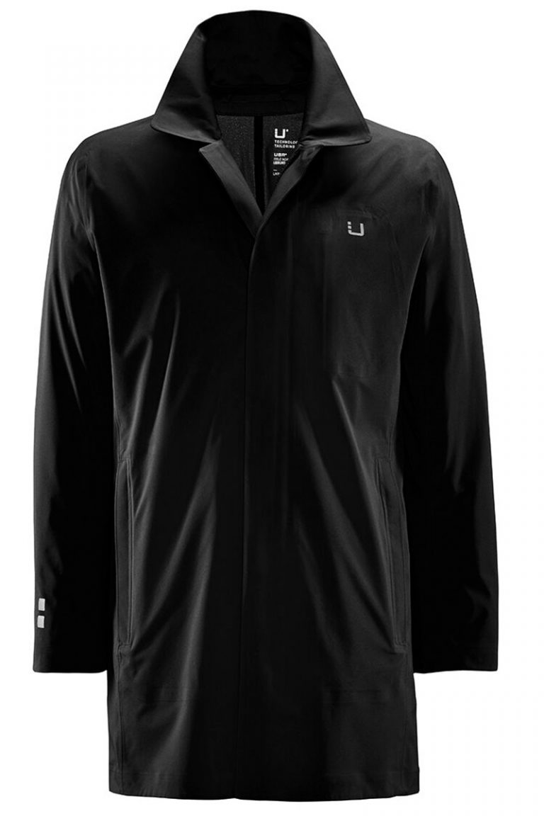 Sky Fall Coat – Sort