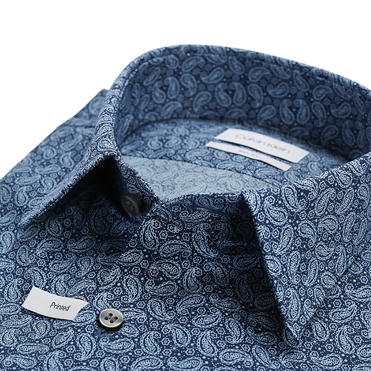 Paisley Slim Skjorte Marine | Follestad Paisley Slim Skjorte Lyseblå | Follestad
