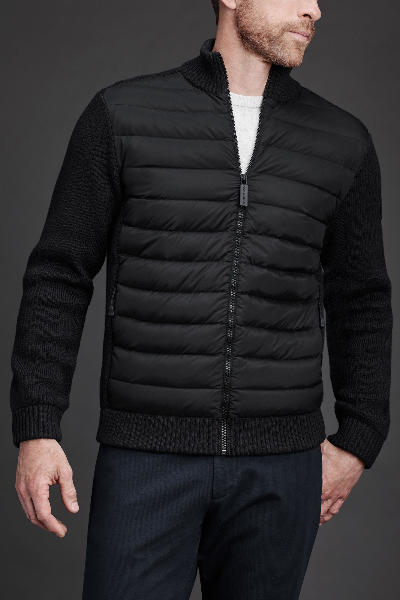 Canada goose hybrid knit jacket on sale