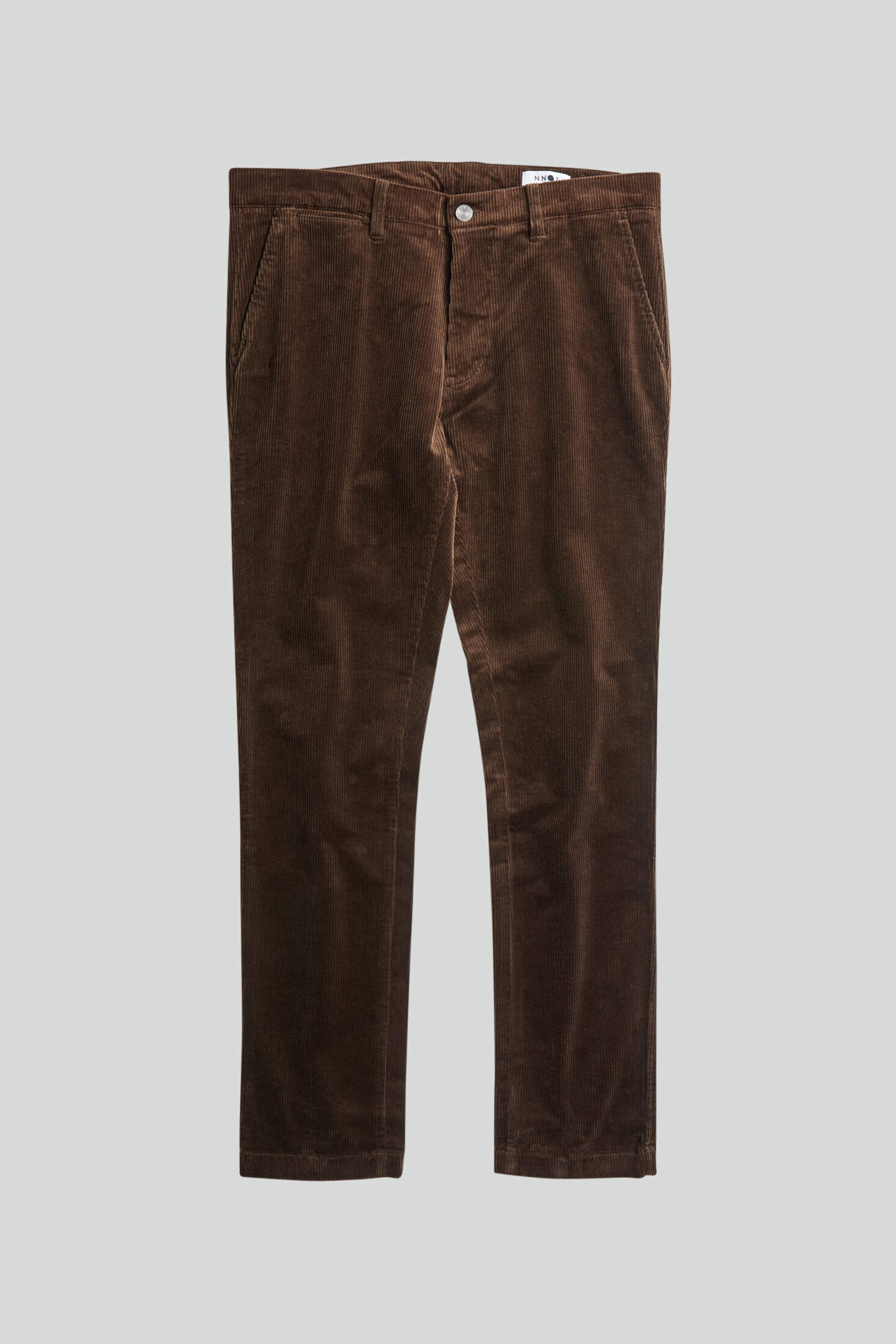 Karl Cord Chinos Mørkebrun | Follestad Beige Karl Bukser NN07 Chinos - Herreklær er billig