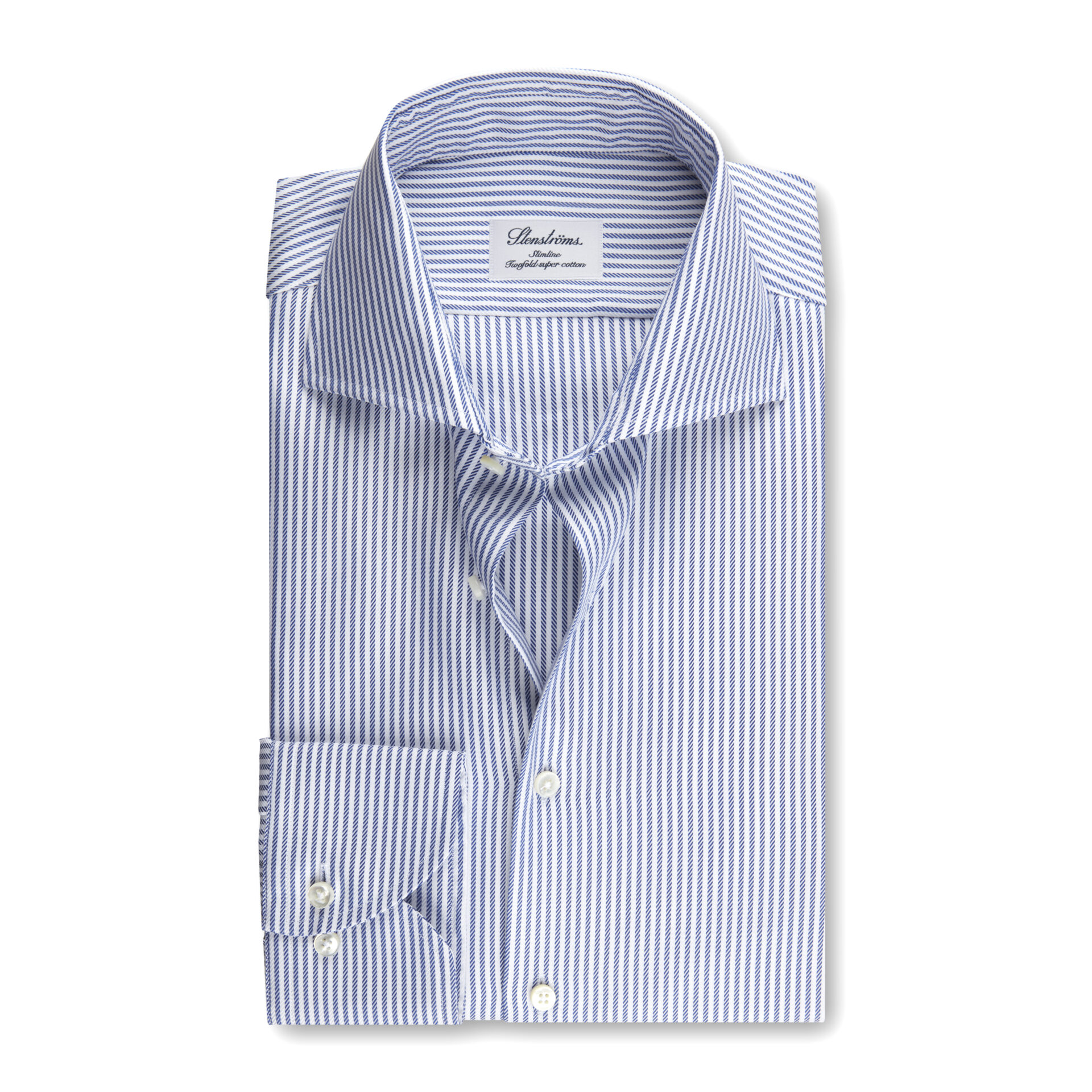 Slimline Skjorte Blå Striper | Follestad Standard Slimline Skjorte Hvit | Follestad