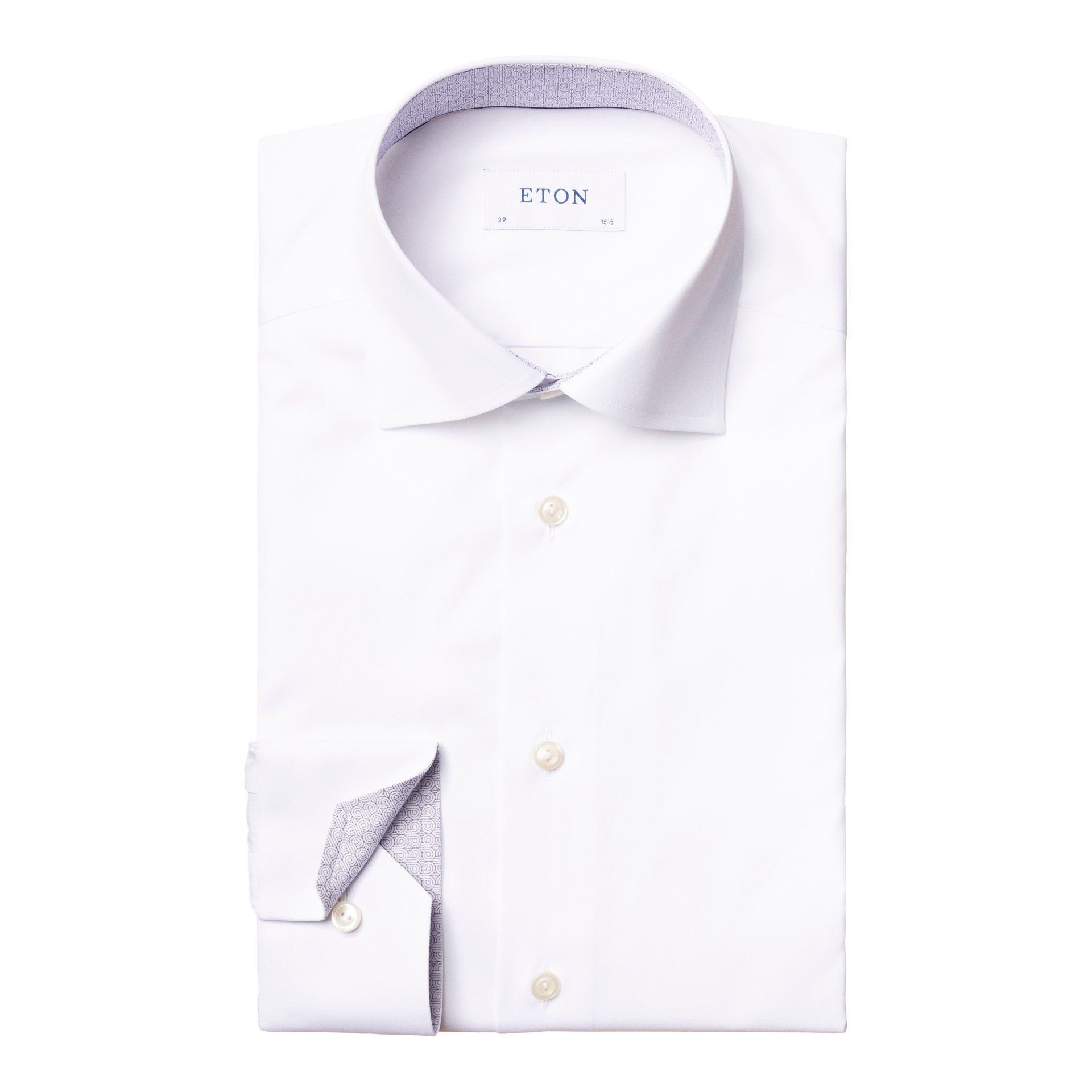 Slim Fit Skjorte HvitKontrast | Follestad Slim Fit Hvit Kontrast | Follestad