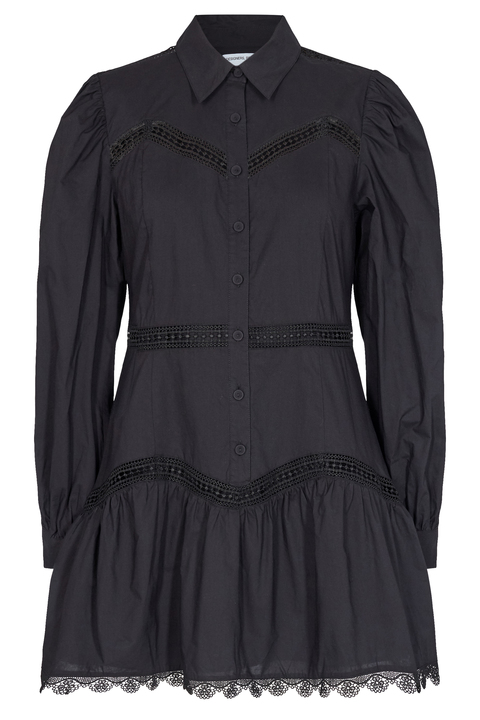 Designers Remix Sandra Short Dress - Sort | Follestad