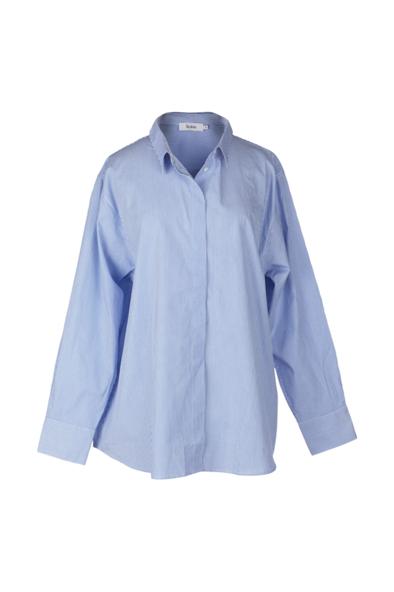 stylein-minimalistic-scandinavian-timeless-swedish-design-womenswear-women-wear-classics-classic-midas-top-orange-cotton-jeanne-shirt-striped
