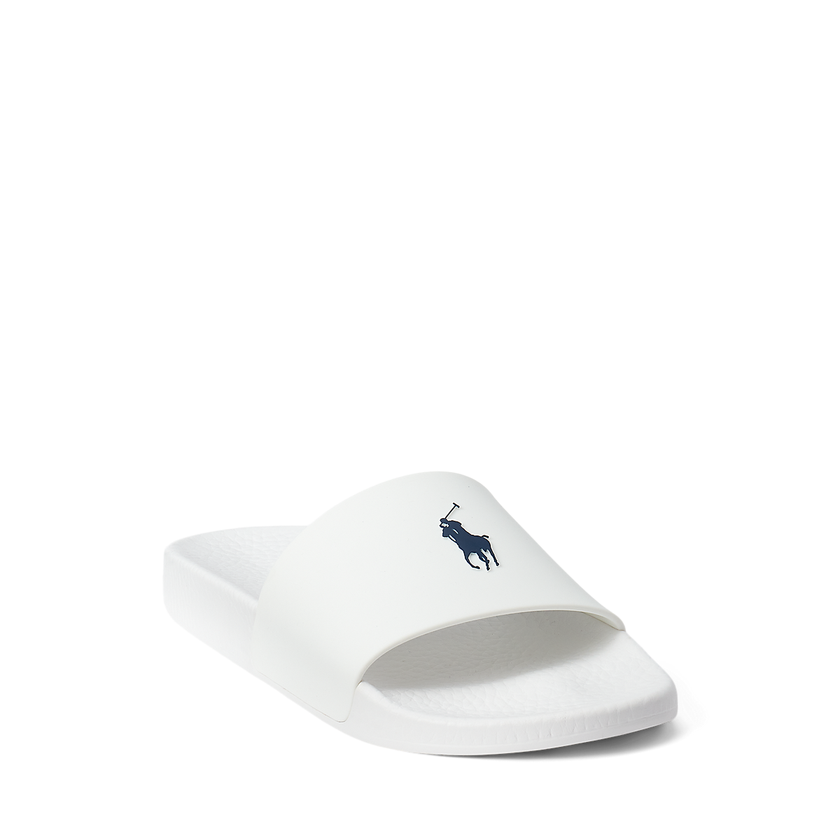 Polo Ralph Lauren Signature Pony Slide Hvit Follestad
