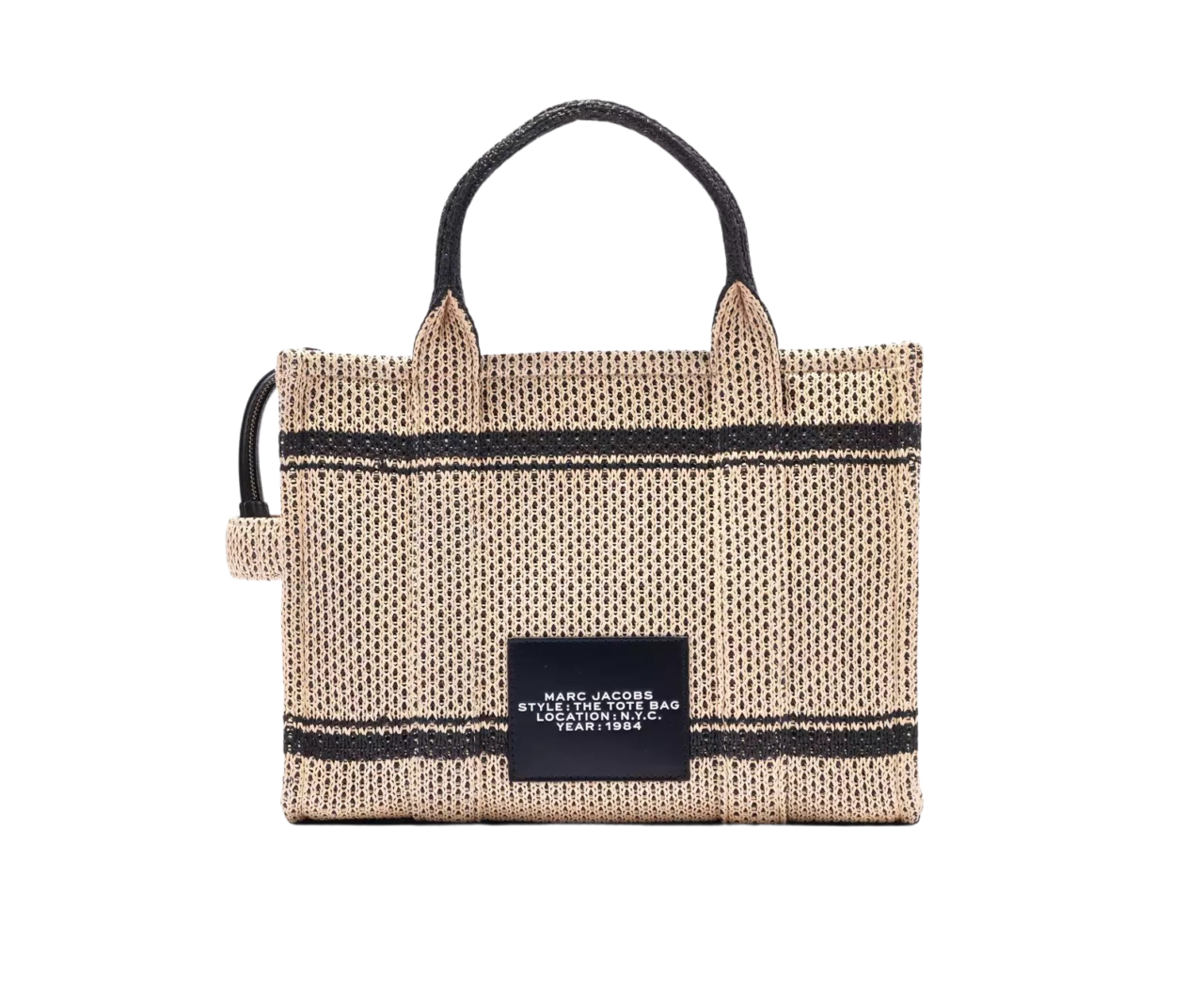 Marc Jacobs The Straw Jacquard Tote Bag Natur Follestad