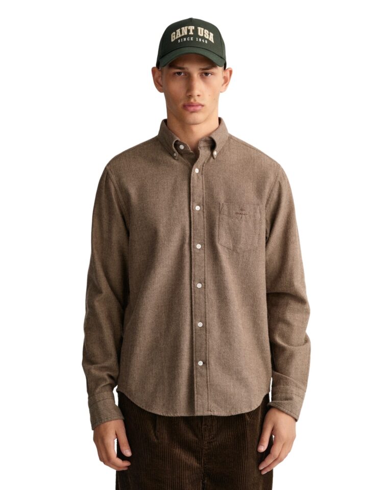 0017558_regular-fit-herringbone-shirt