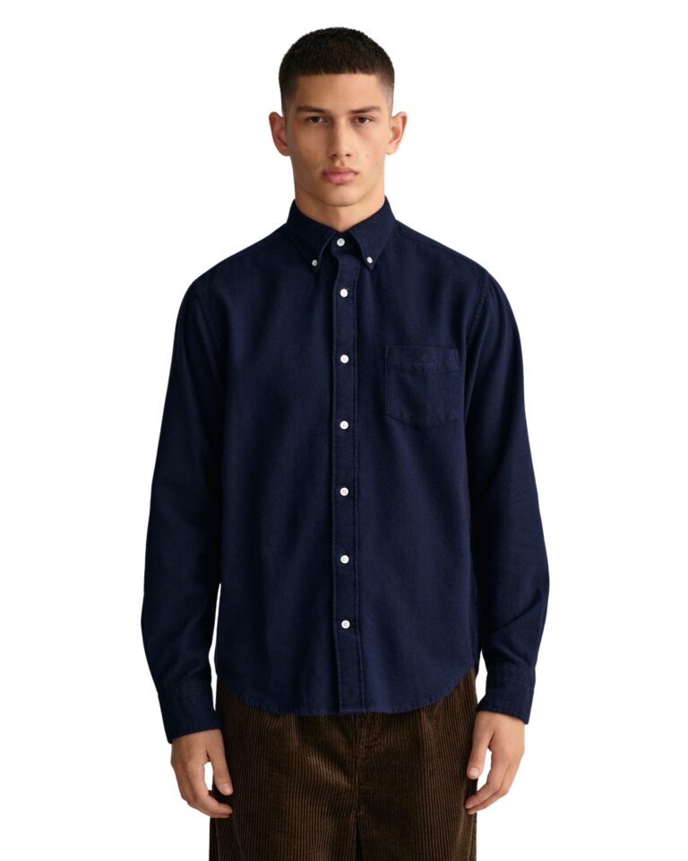 0017565_regular-fit-herringbone-shirt