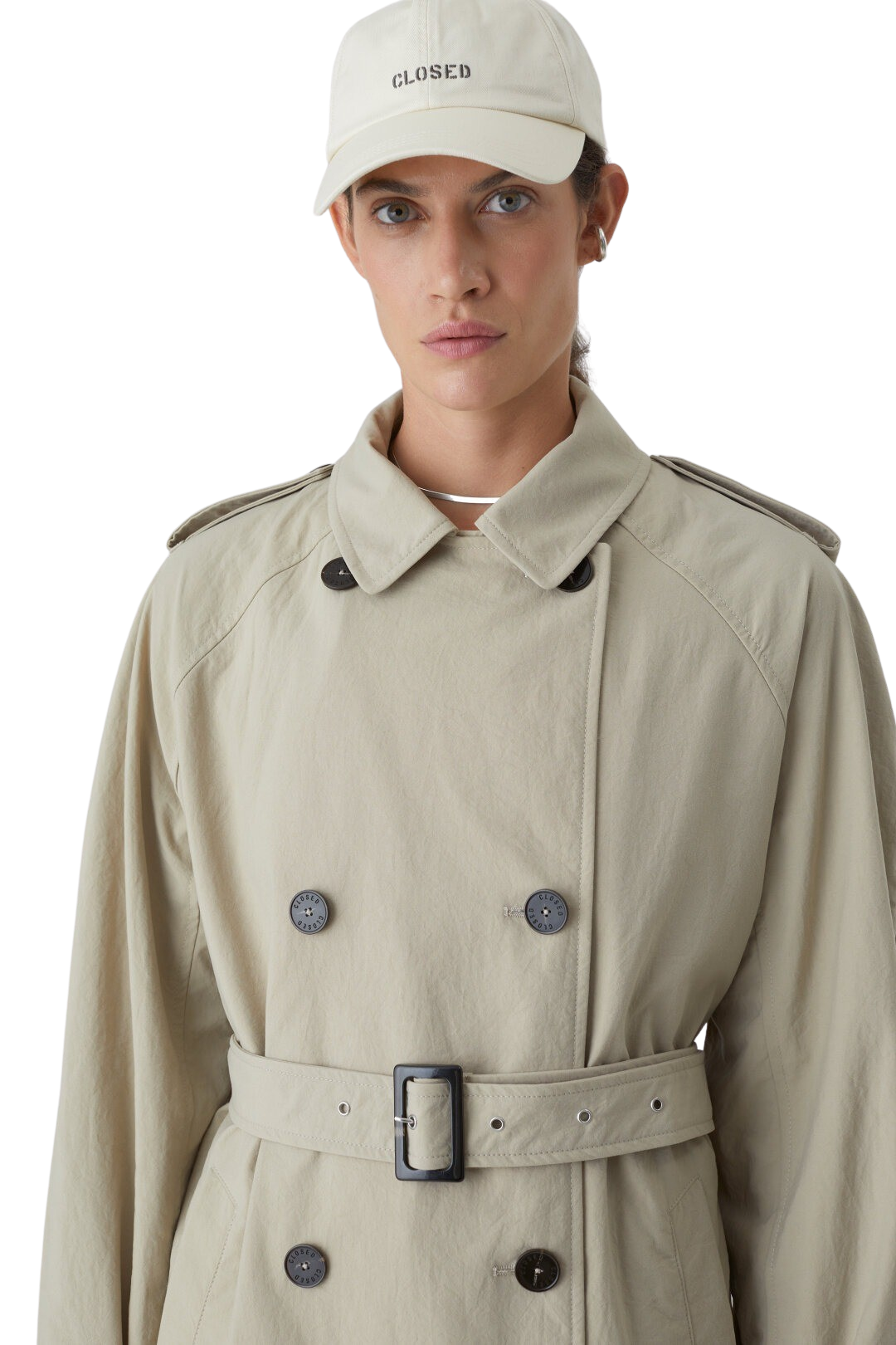 Closed Trenchcoat Beige Follestad