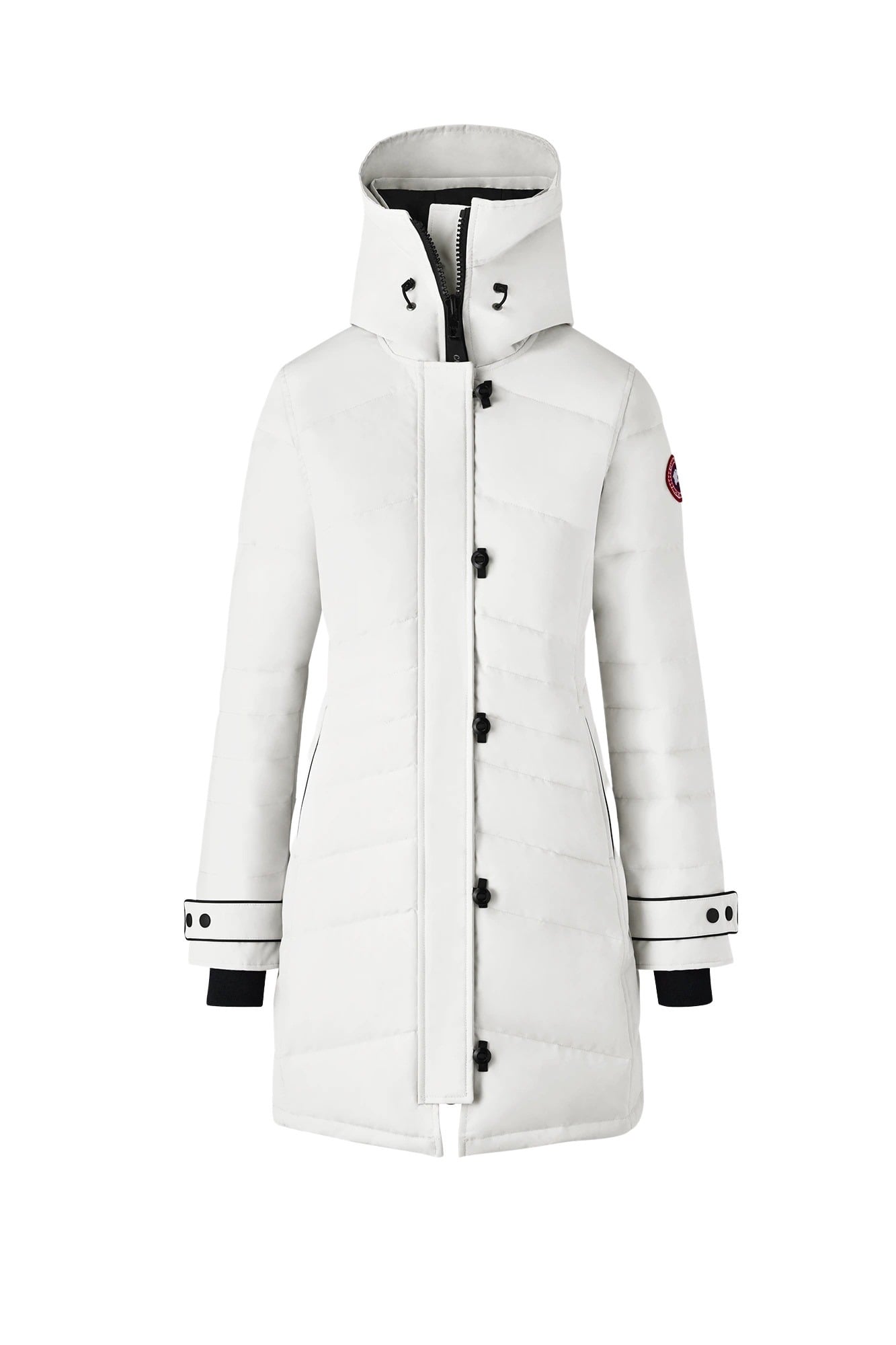 Canada Goose Lorette Parka Hvit Follestad