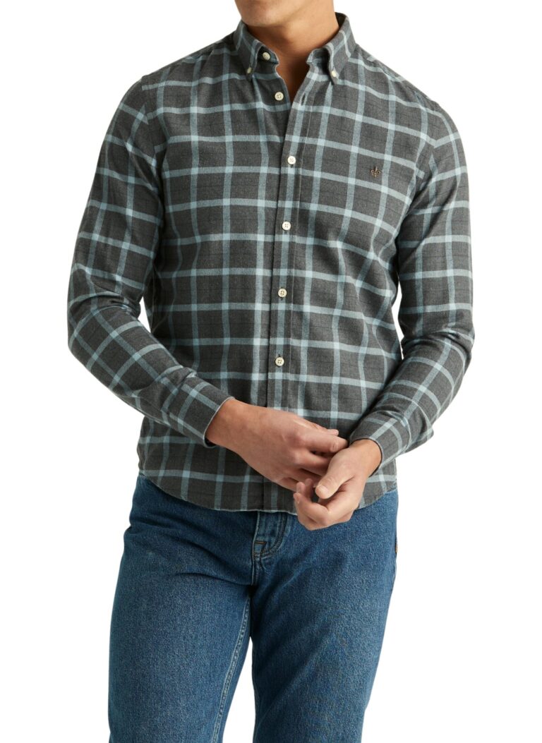 801566-flannel-check-shirt-bd-93-grey-1