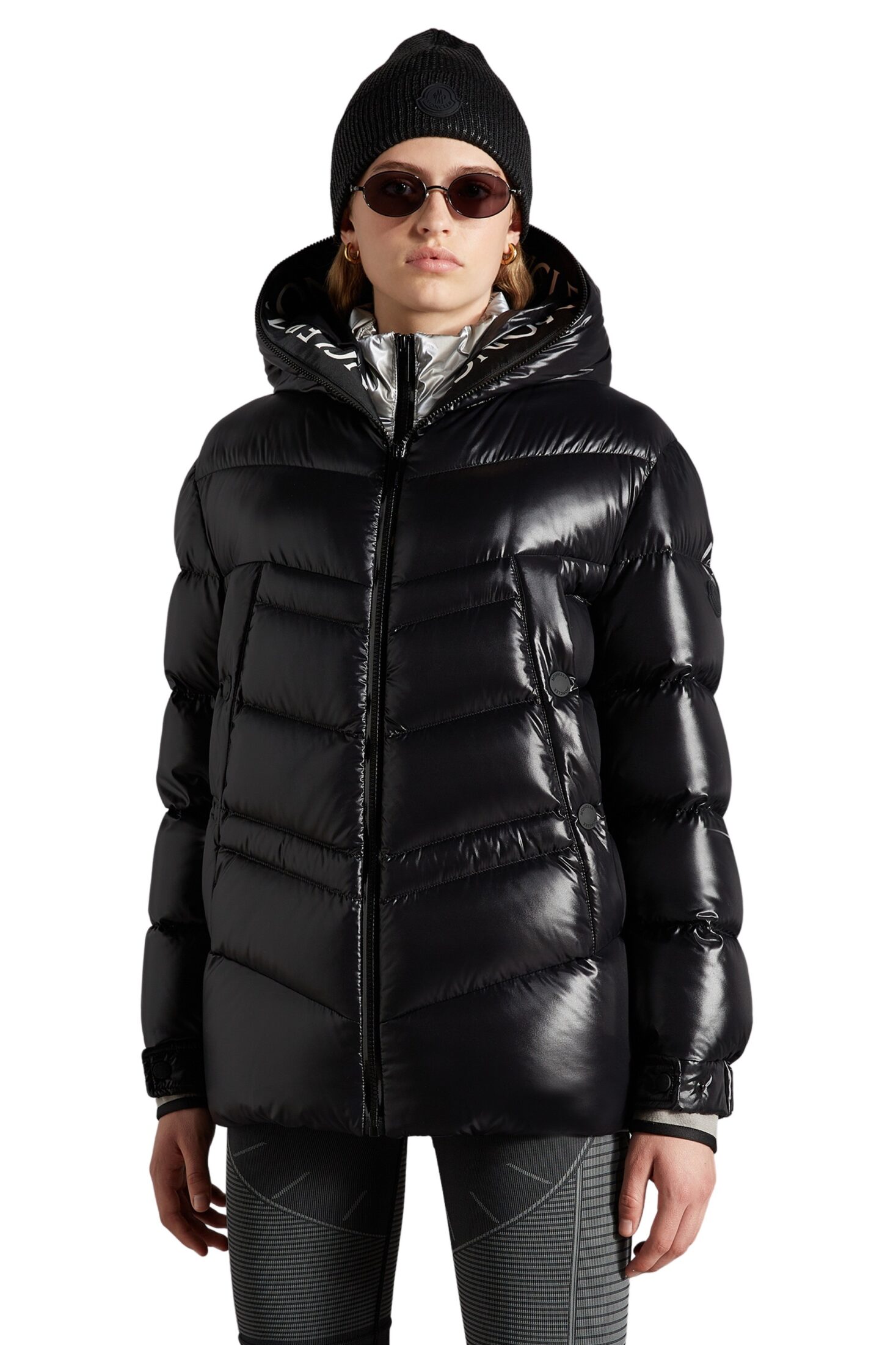 Moncler Clair Short Down Jacket - Sort | Follestad