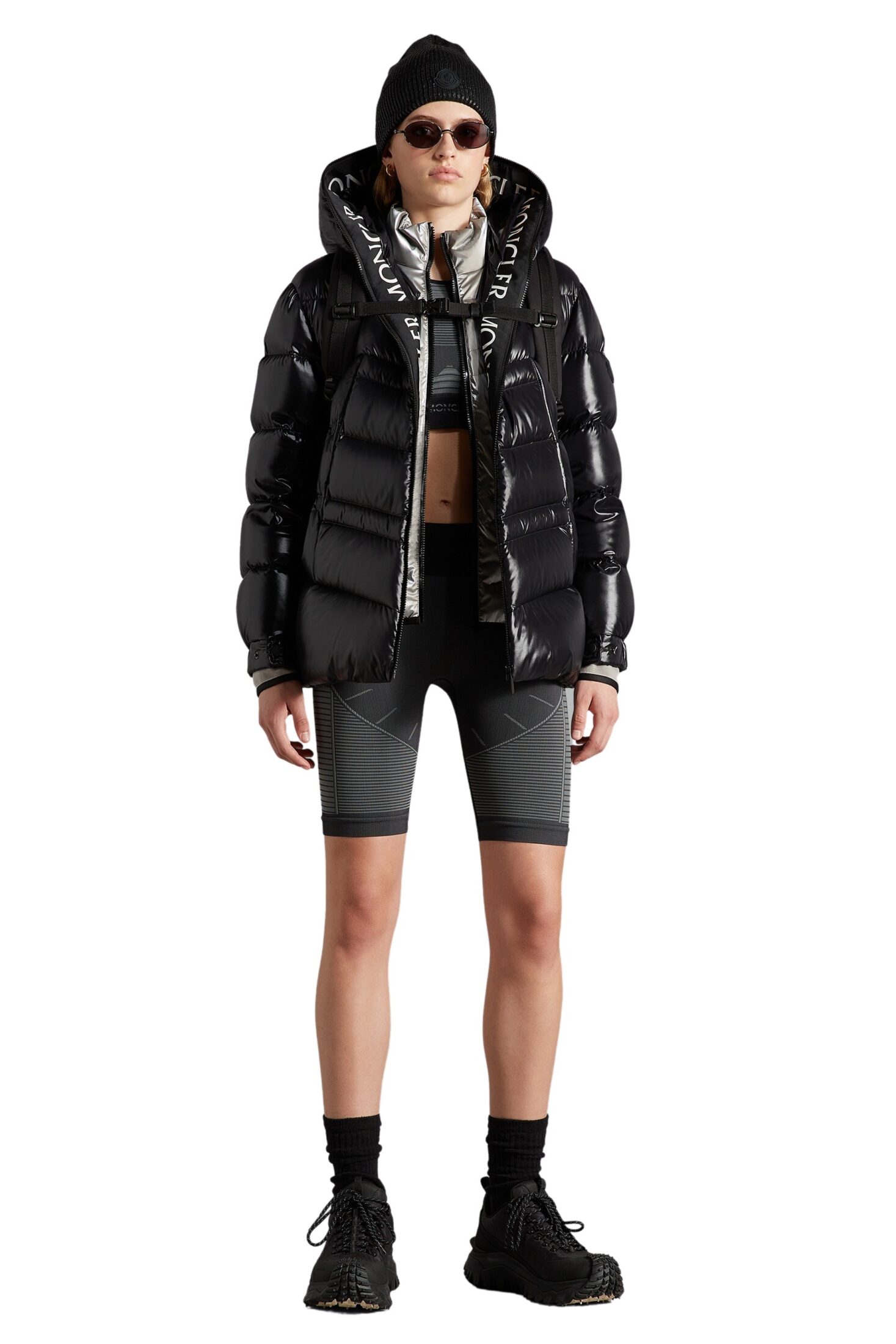 Moncler Clair Short Down Jacket - Sort | Follestad