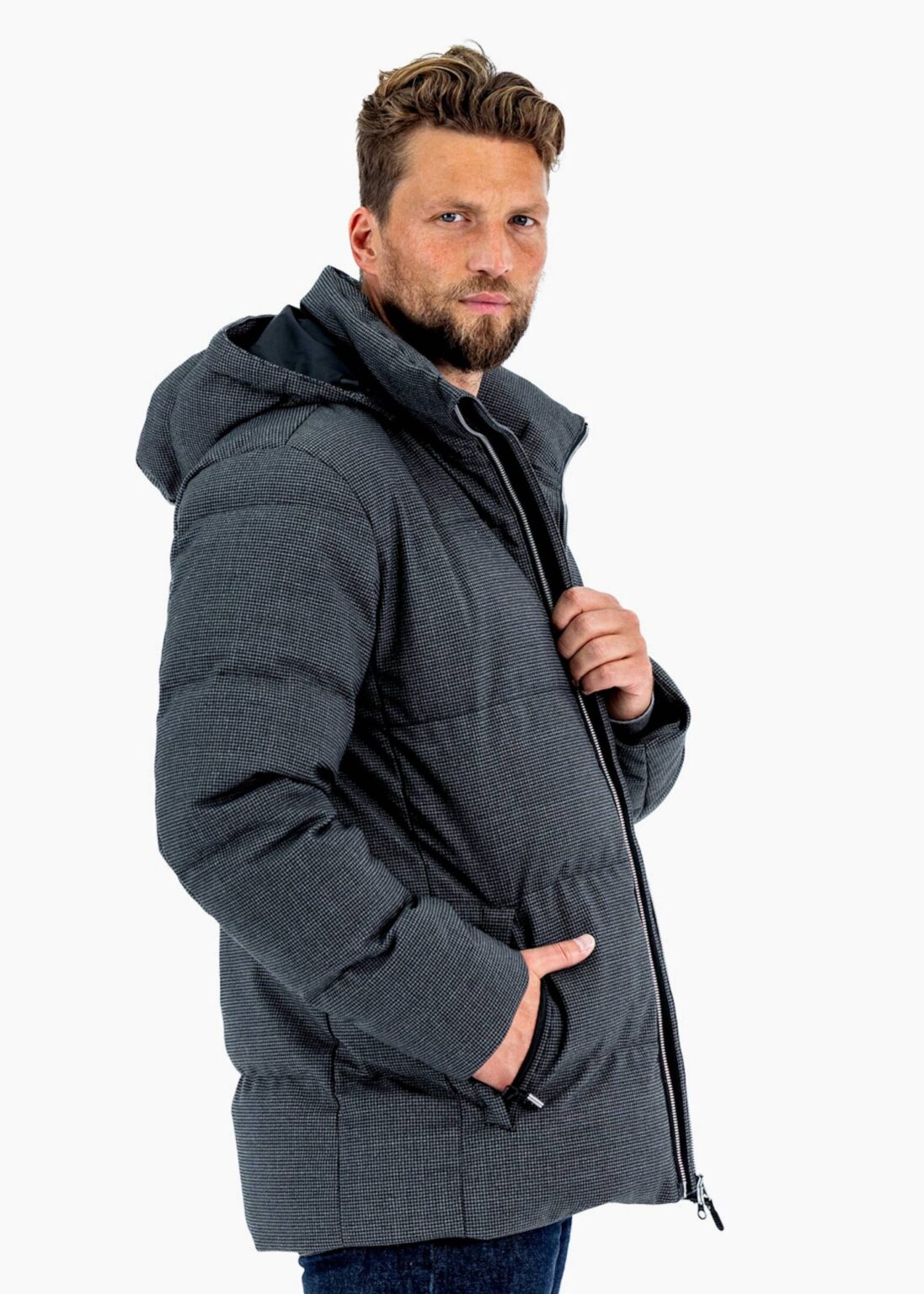 SWIMS Copenhagen Jacket Wool Grå Follestad