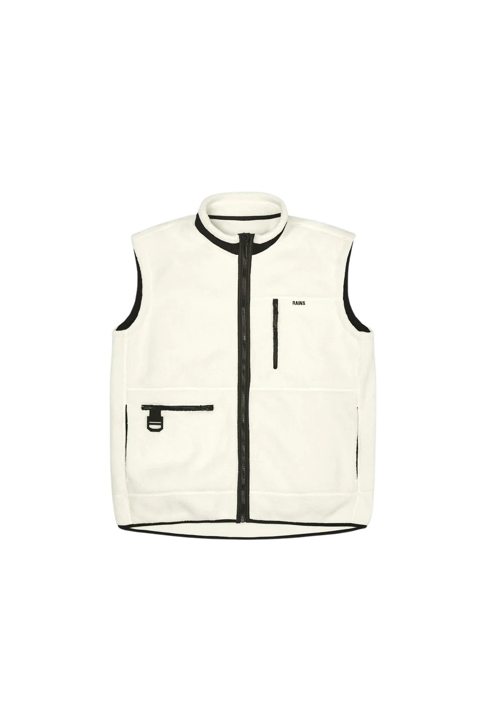 Rains Heavy Fleece Vest OffWhite Follestad
