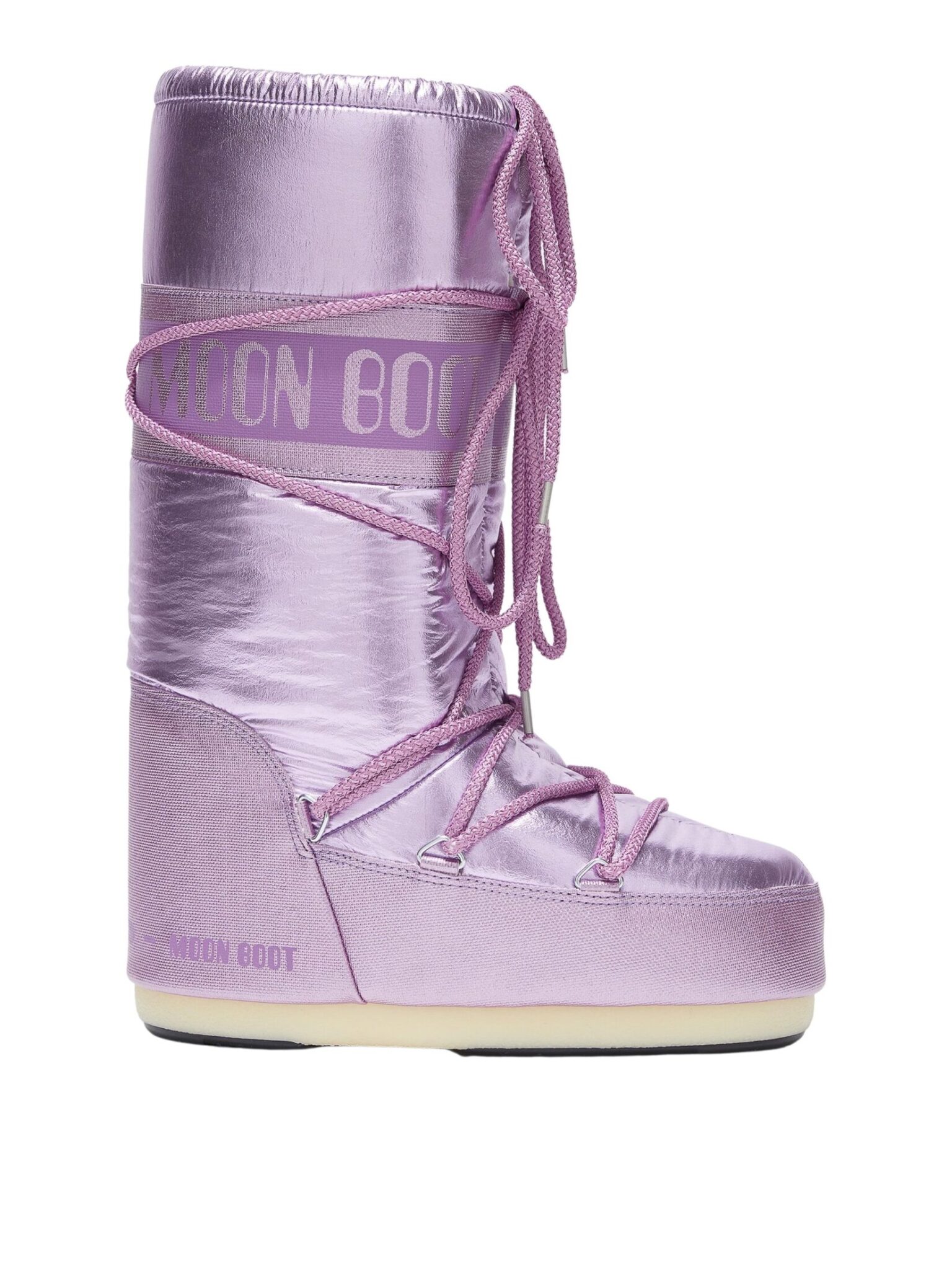 Moon Boot Icon Metallic Boots - Lilla | Follestad