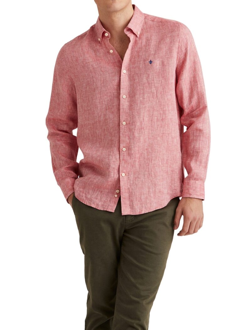 801603-douglas-linen-herringbone-bd-shirt-38-cerise-1
