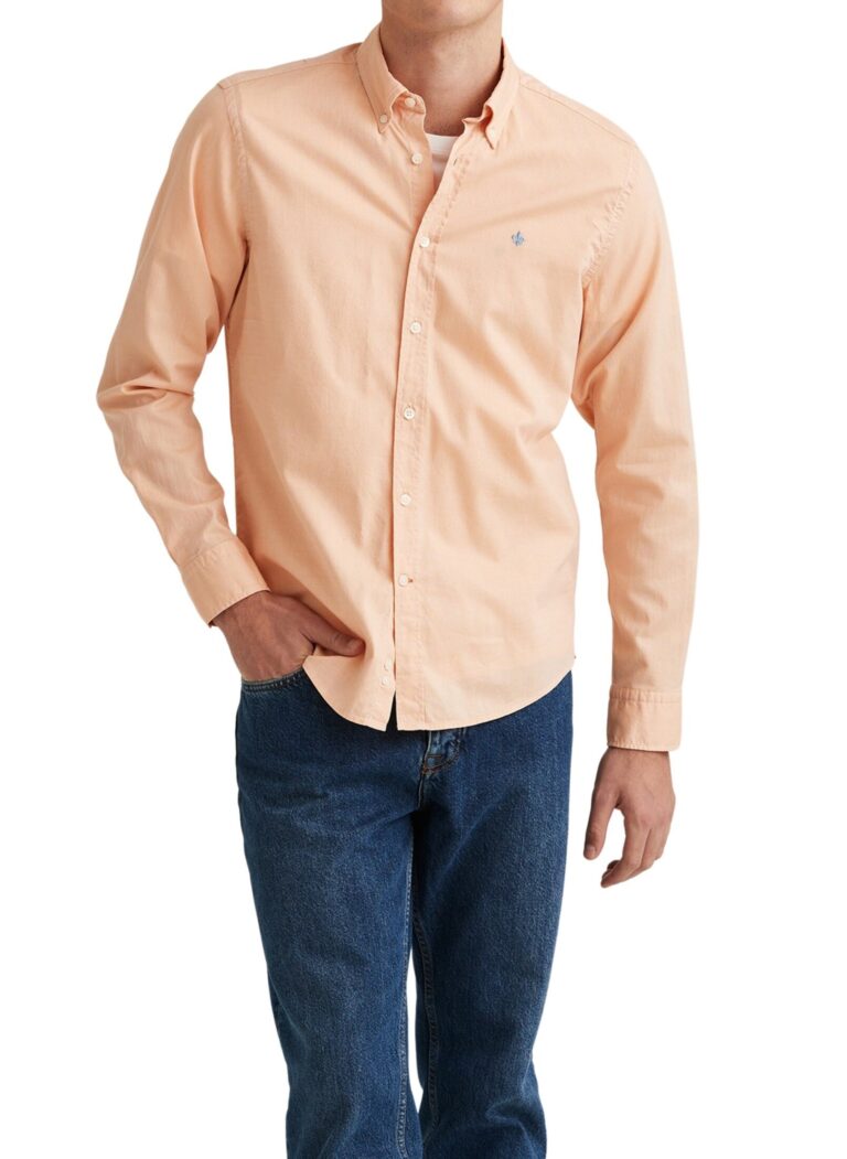 801615-structure-washed-bd-shirt-20-orange-1