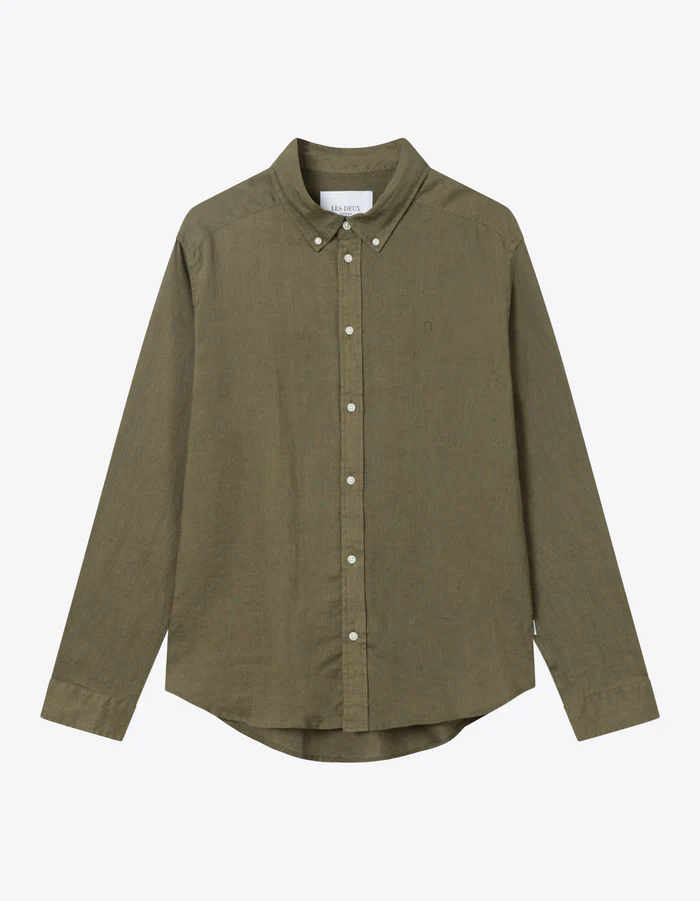 Kristian_Linen_B.D._Shirt-Shirt-LDM410150-522522-Olive_Night_700x