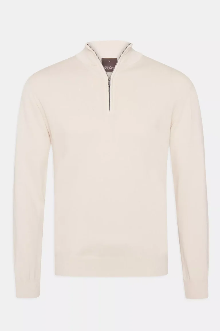 Oscar-Jacobson_Pat-Half-Zip-L-S_Creme-White_67966600_916_front