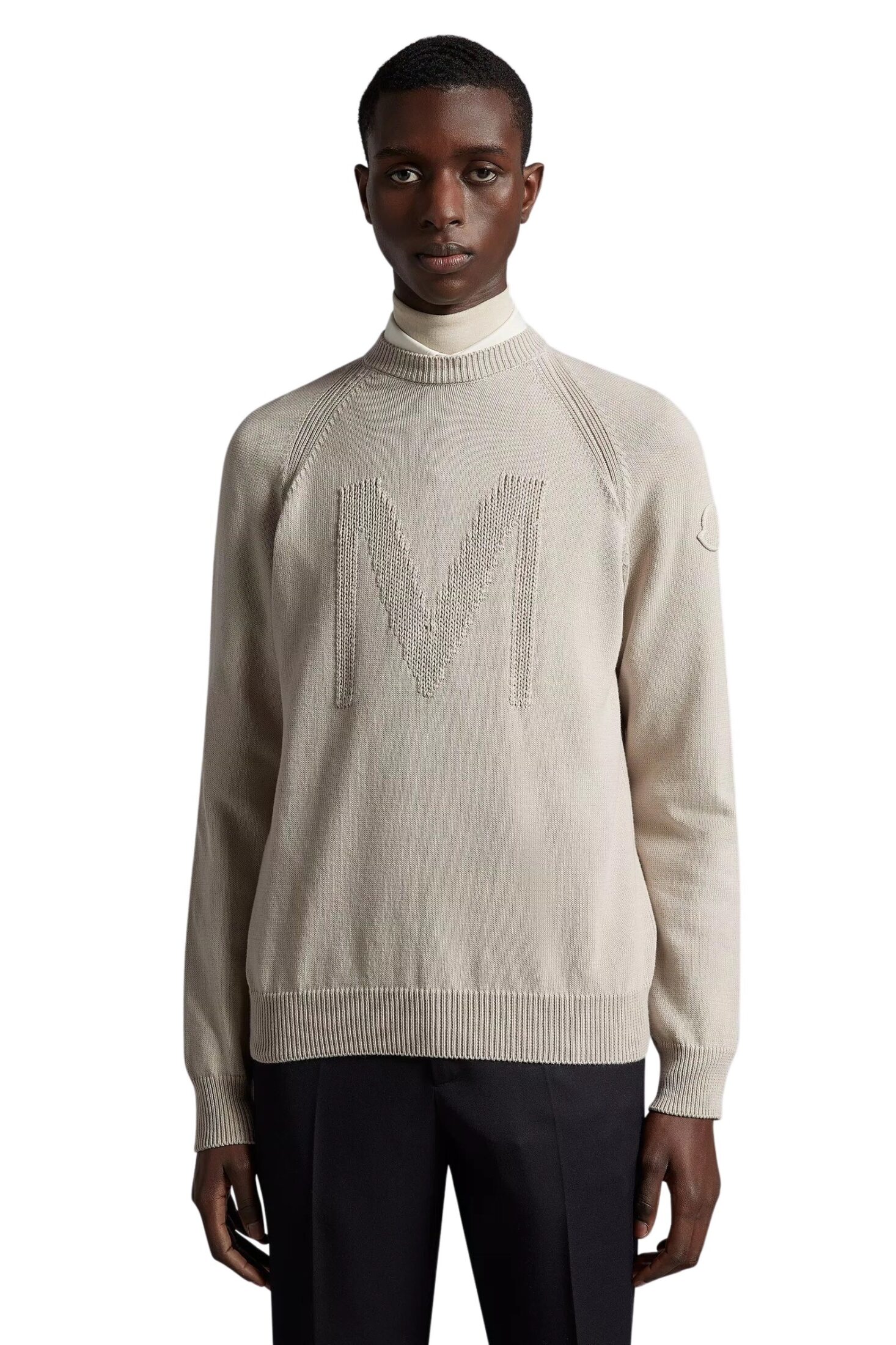 Monogram Moncler Moncler Monogram Jumper - Beige | Follestad