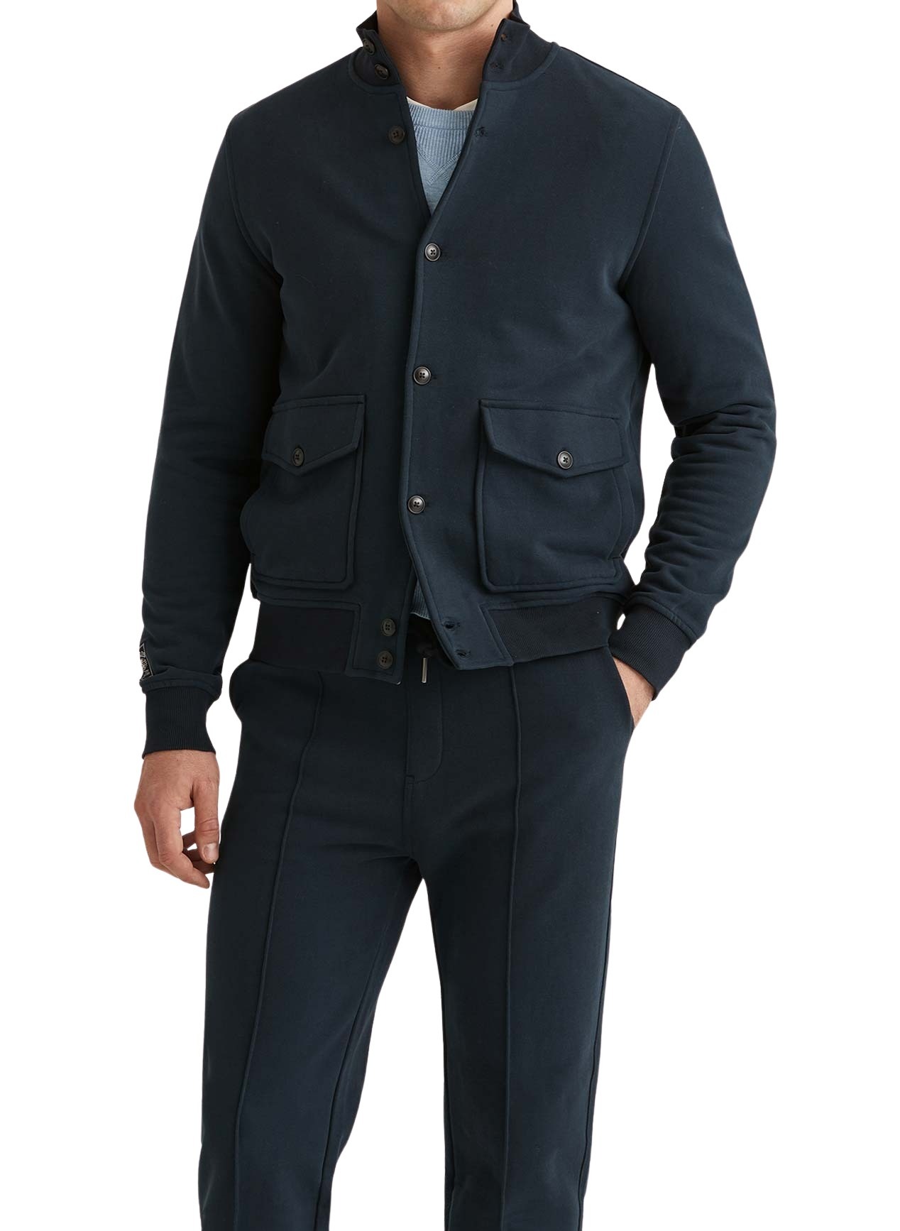 Morris Stockholm Corwell Cardigan - Marine | Follestad