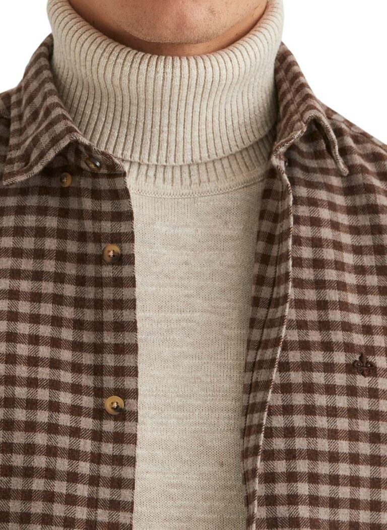 801639-flannel-check-shirt-slim-fit-80-brown-4