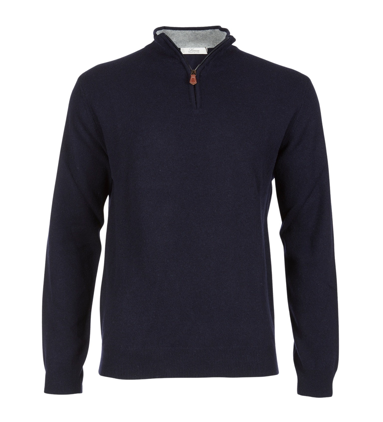 Lacrosse Biden Lambswool Half Zip - Marine | Follestad