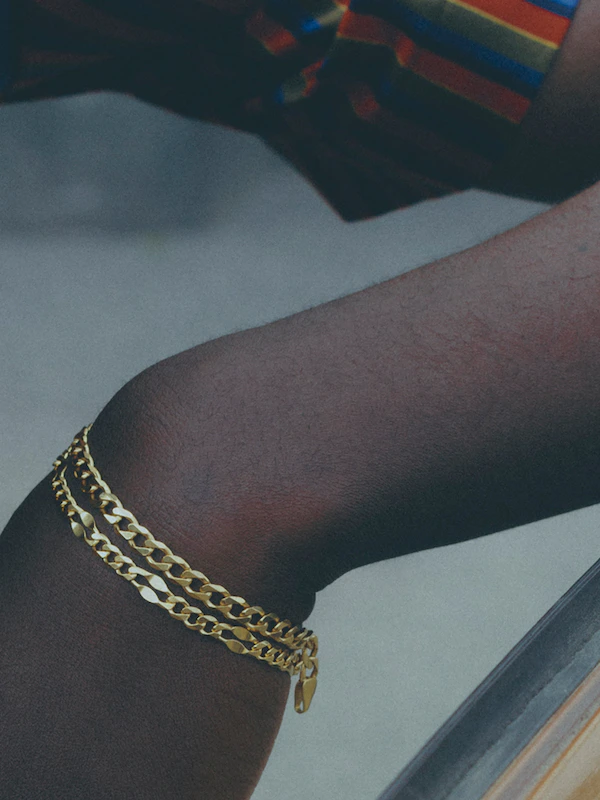 Maria Black Dean Medium Bracelet - Gull | Follestad