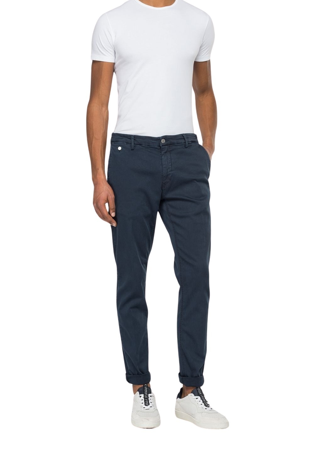 Replay Regulator Fit Benni Jeans Blå Follestad