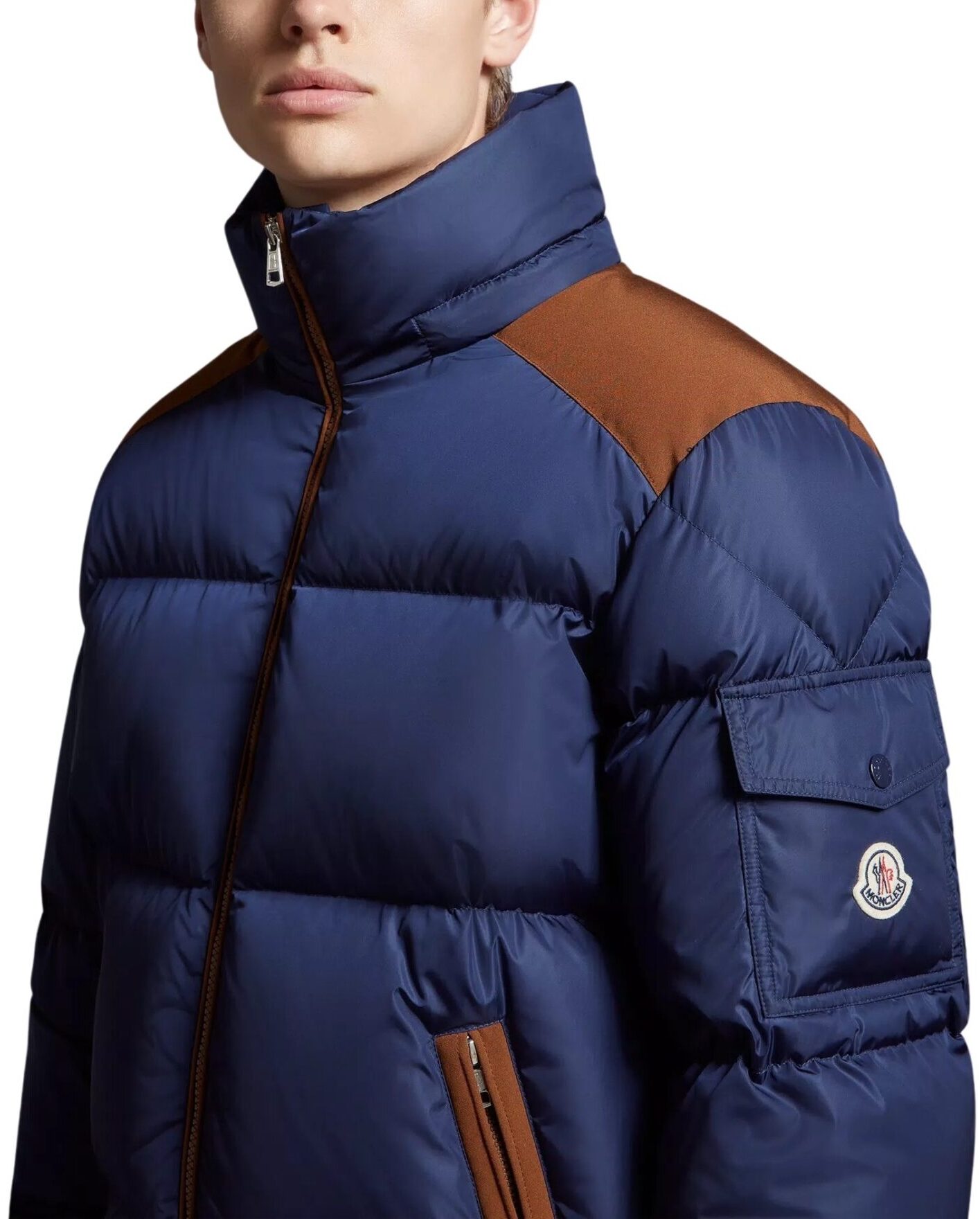 Moncler Kitinen Giubbotto - Blå | Follestad