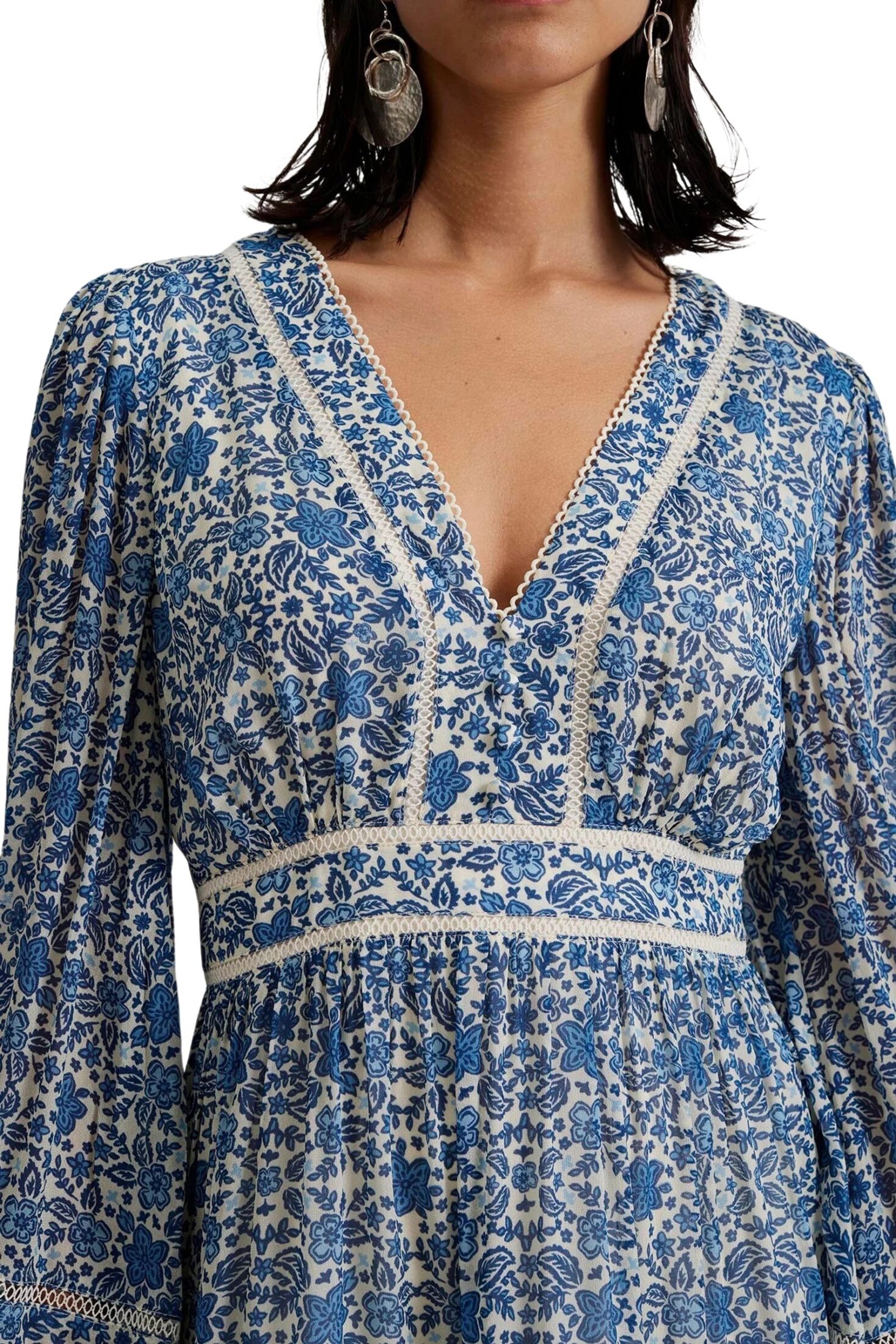 Malina Ariella Mini Dress - Bl | Follestad