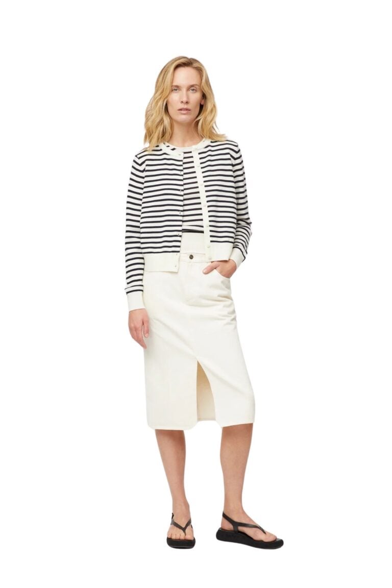 fwss_spring_2024_campaign_trine_hisdal_classic_merino_cardigan_cream_navy_stripe_classic_merino_tank_midi_denim_skirt_ecru_4f51dc93-e576-4ad7-aa76-dd795c8dc998