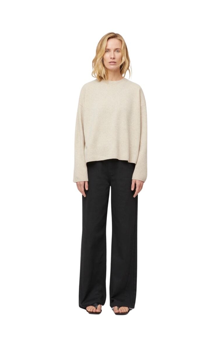 fwss_spring_2024_campaign_trine_hisdal_toulon_sweater_barley_relaxed_wide_leg_jeans_jet_black_e5d99691-306e-4882-9094-7c9174afc28a