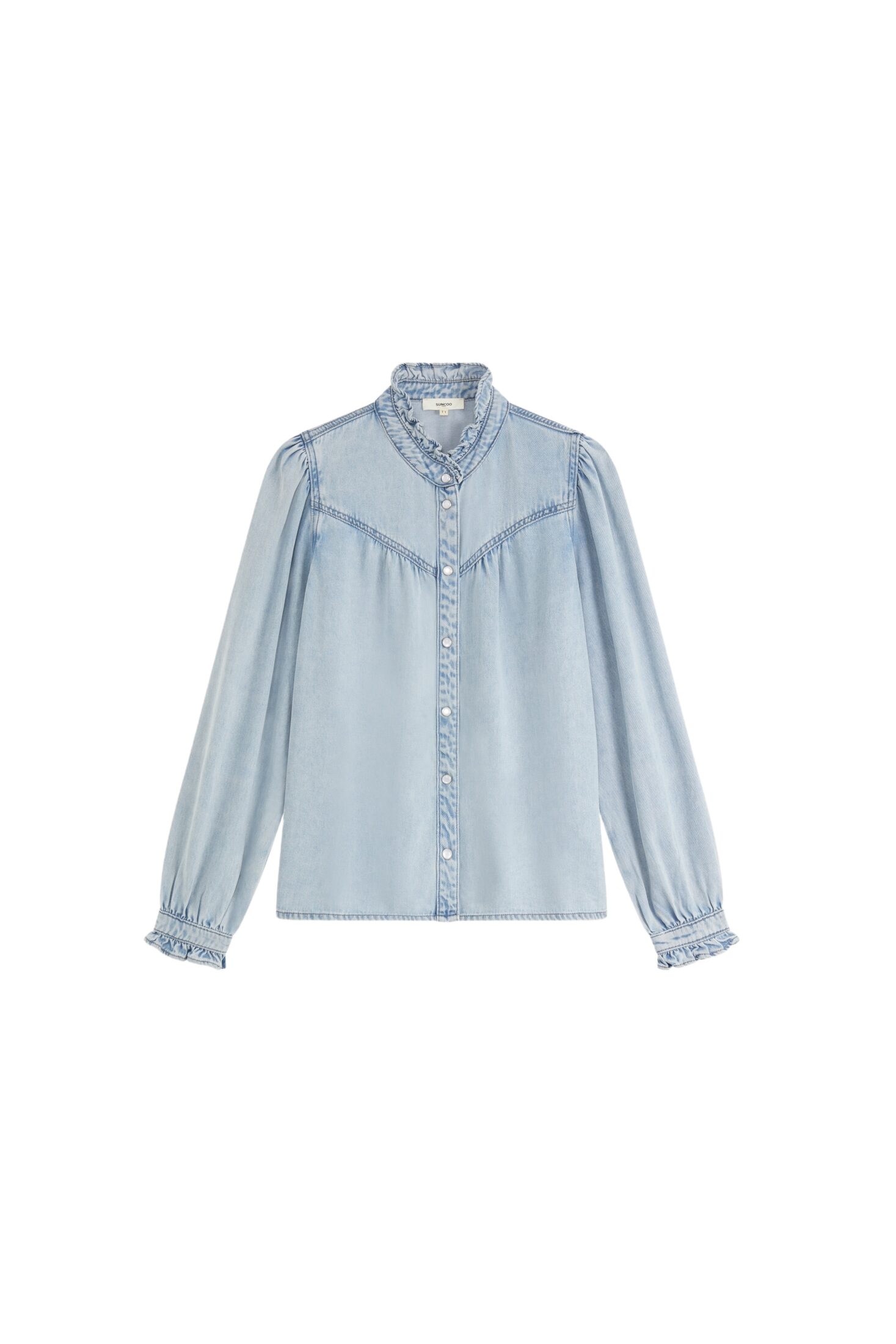 Laban Shirt in Jeans Clair from Suncoo