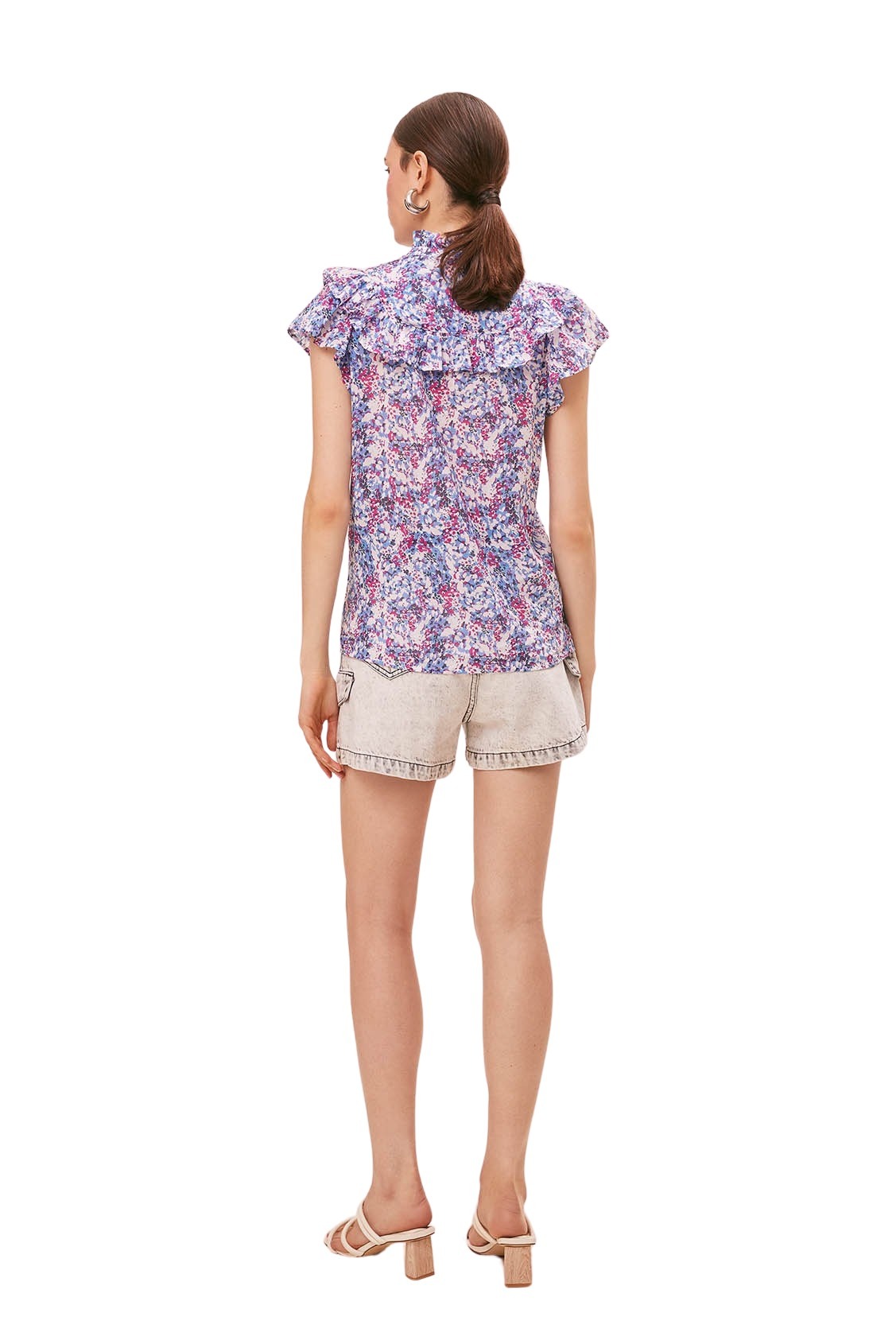 Suncoo Ladies Lea Blouse - Nude main image 1